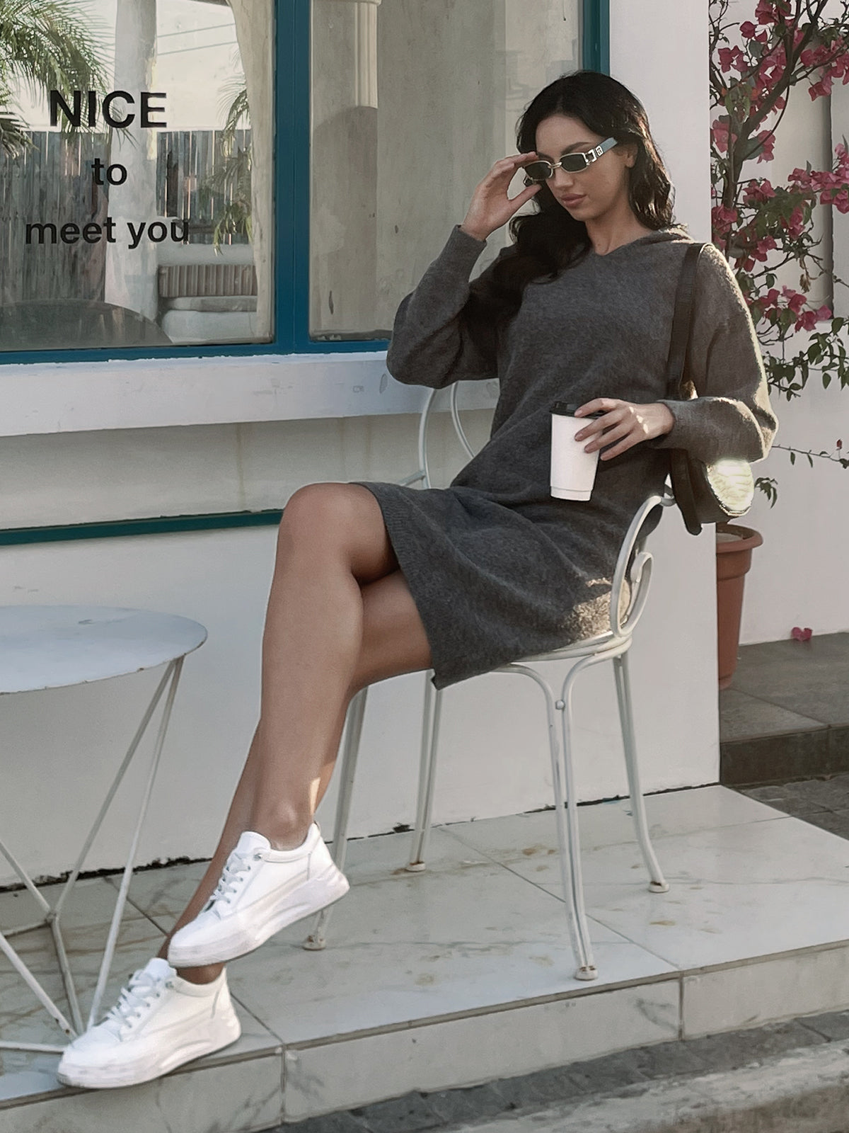 Women's Classic Wool Knit Dress