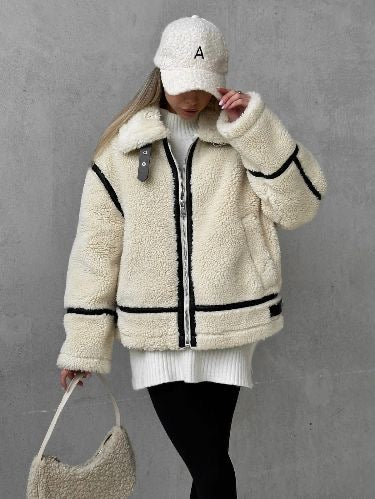 Women's Wool Teddy Winter Jacket