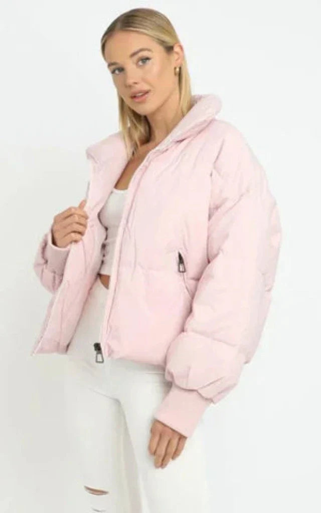 Women's Fleece Waterproof Pufferjacket