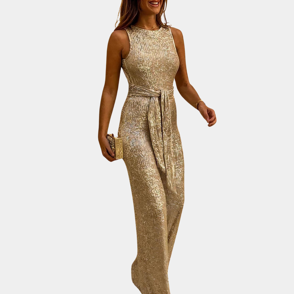 Women's Glitter Jumpsuit