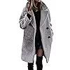 Women's Luxurious Long Plush Merino Coat