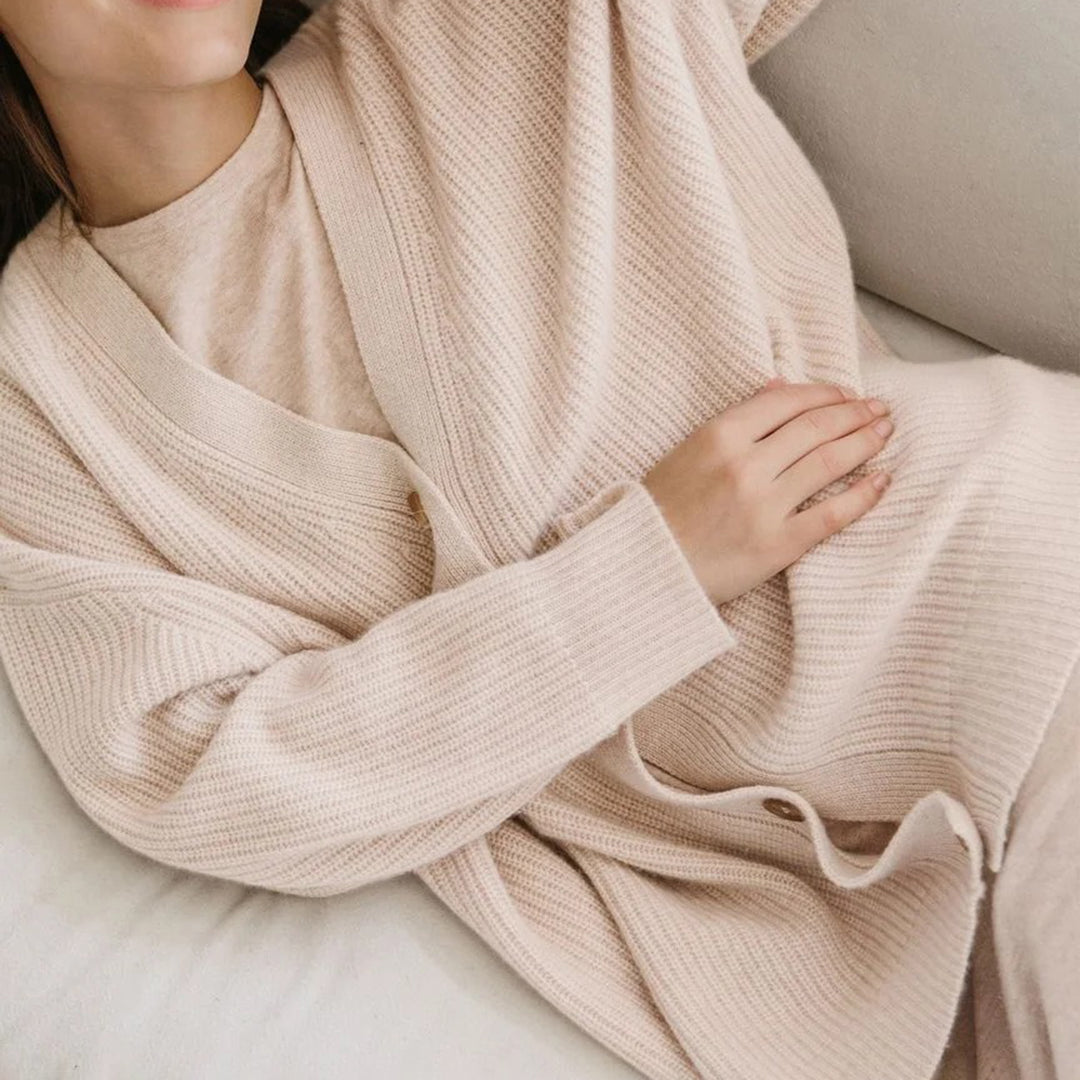 Women's Oversized Cashmere Cardigan