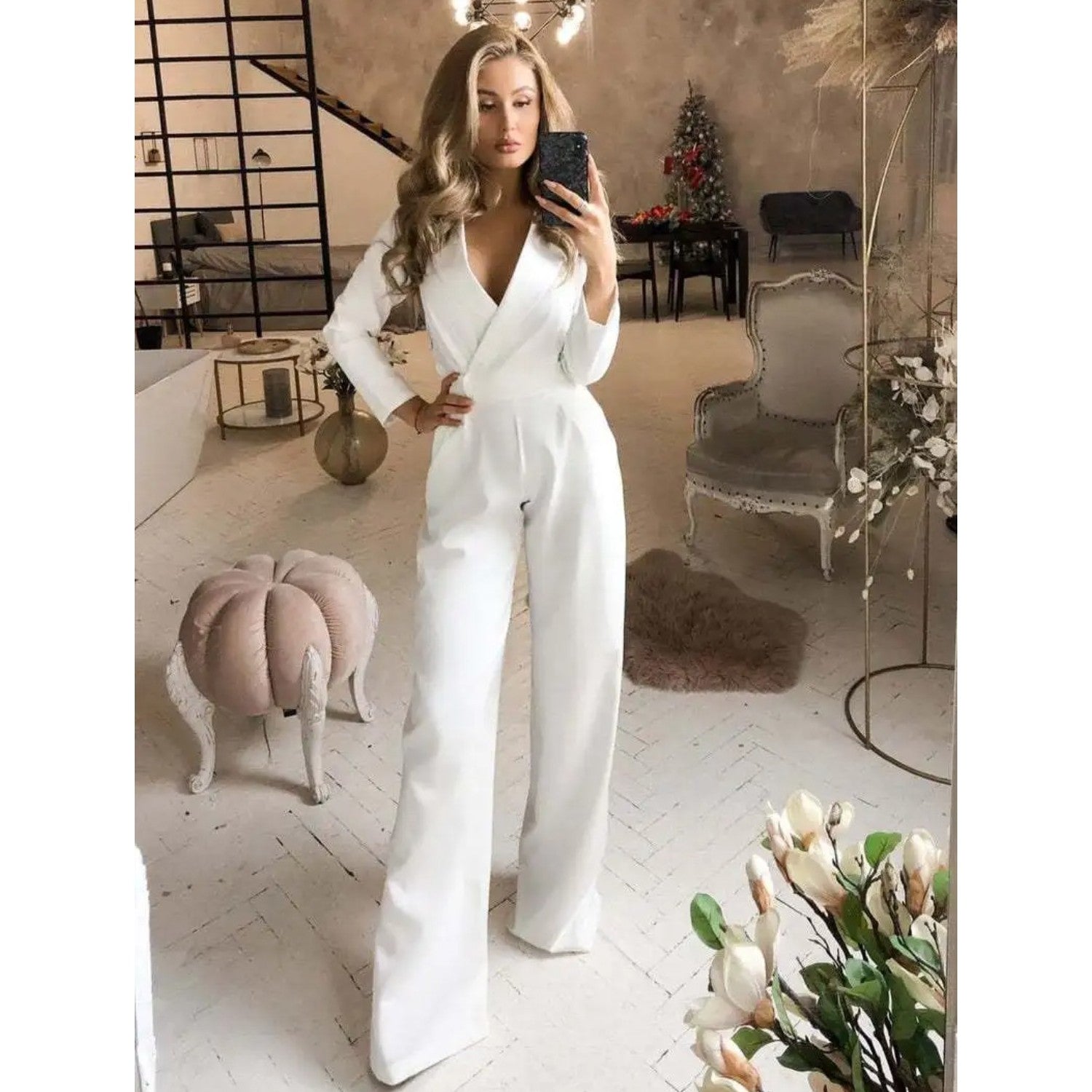 Women's Stylish Longsleeve Jumpsuit