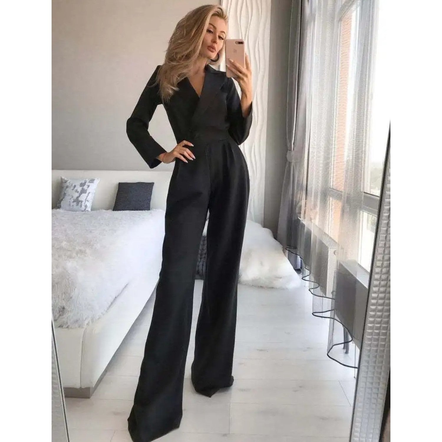 Women's Stylish Longsleeve Jumpsuit