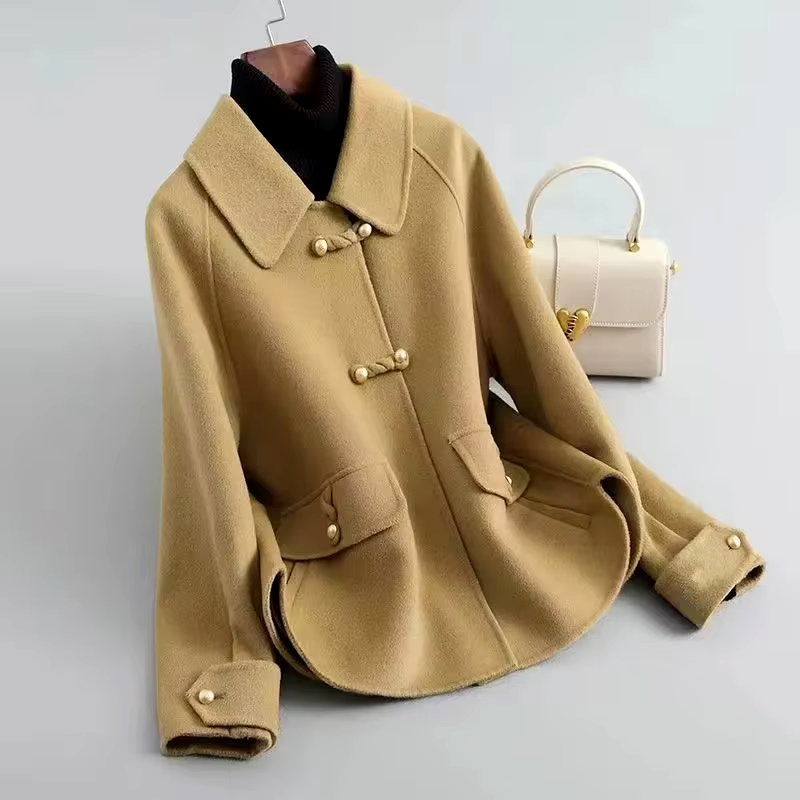 Women's Stylish Cashmere wool winterjacket