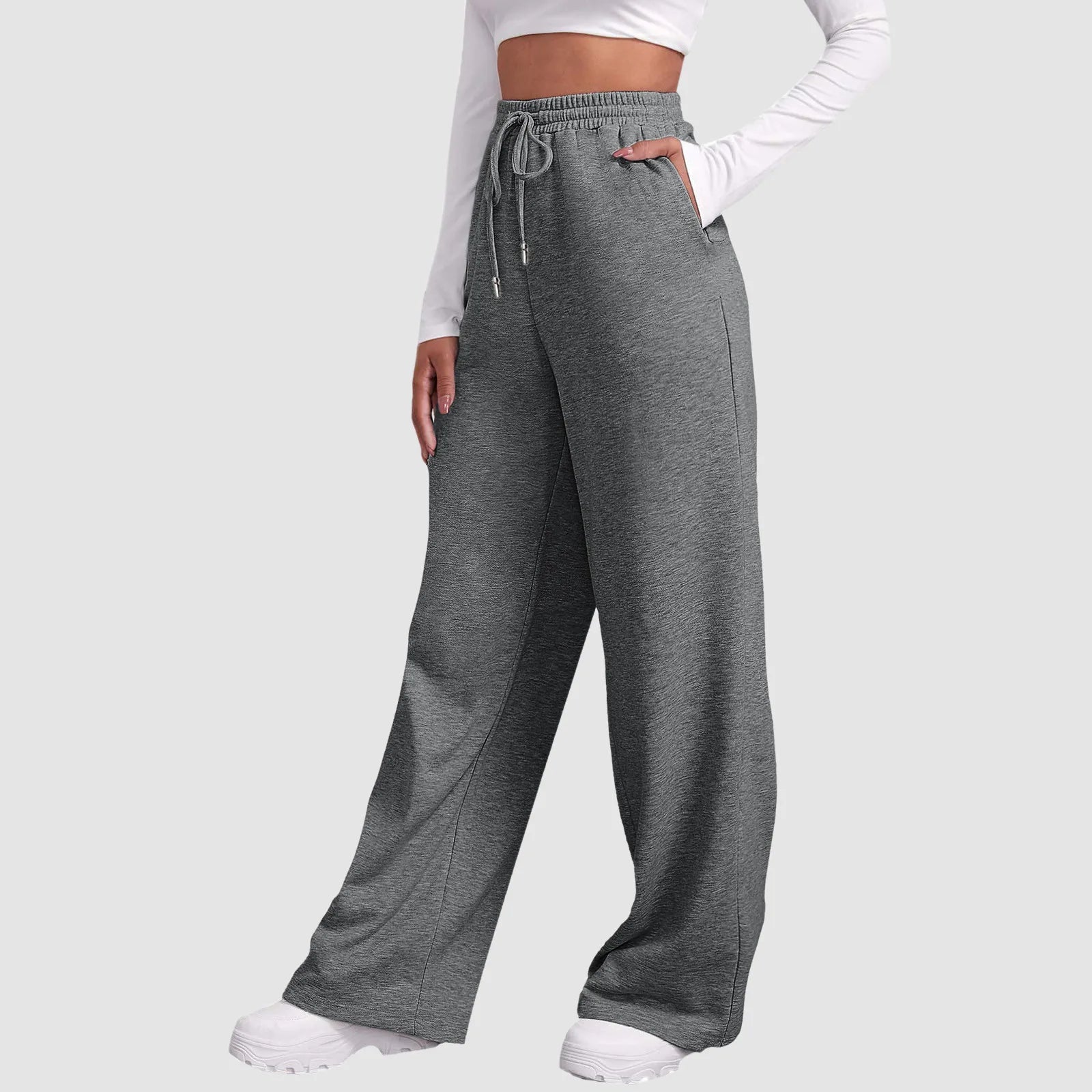 Women's Versatile High-Waisted Sweatpants