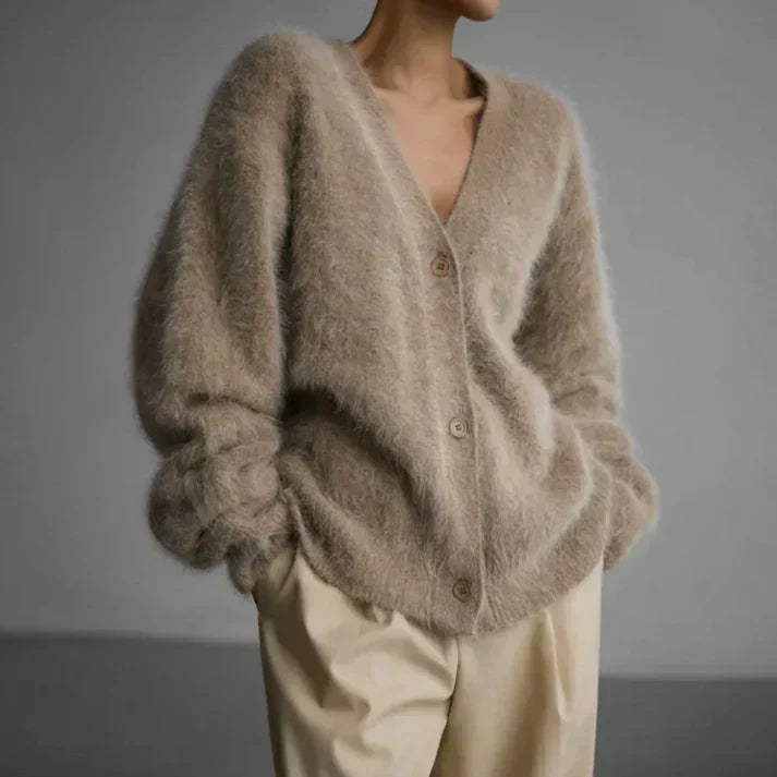 Women's Cozy Oversized cashmere cardigan
