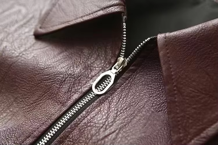 Women's Casual Oversized leather jacket