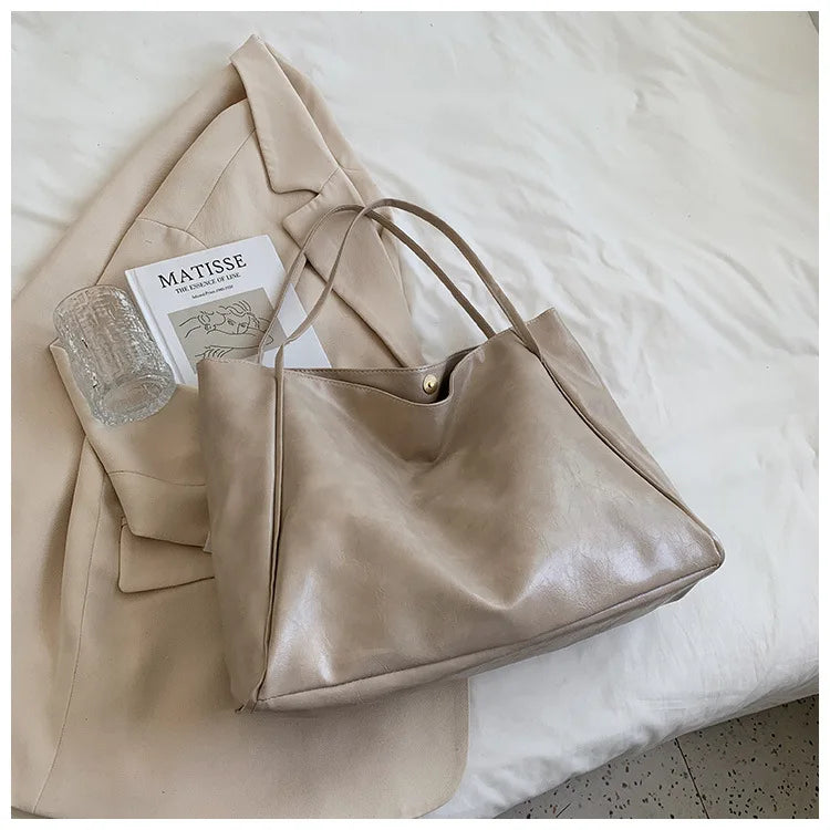 Women's Timeless Shopping leather bag