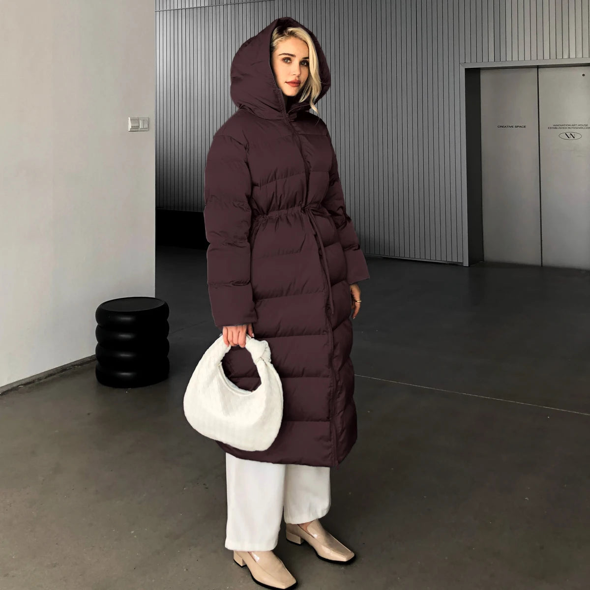 Women's Long women Wintercoat Waterproof
