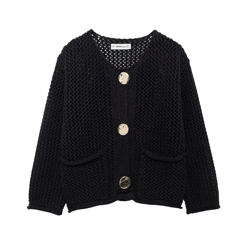 Women's Stylish Short Knitted Cardigan