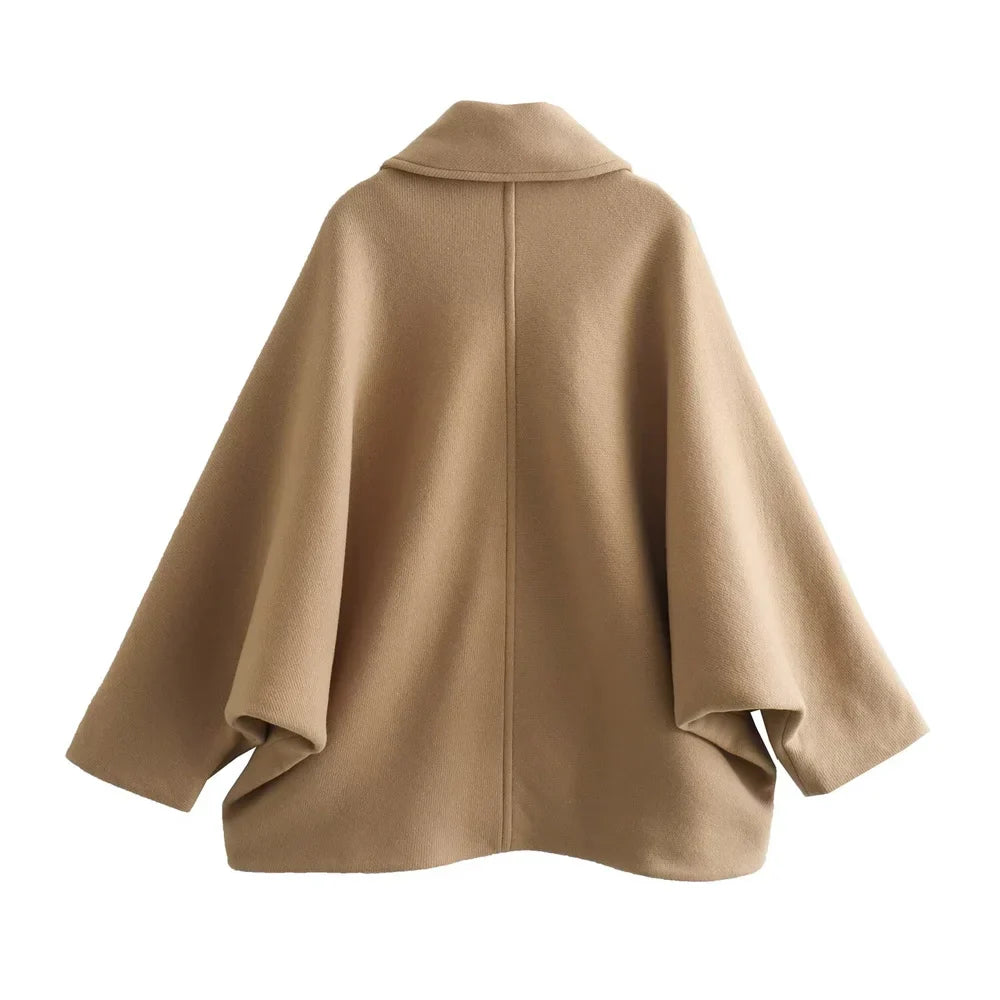 Women's Cozy Cashmere wool Winter coat