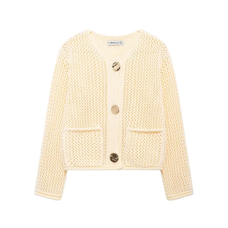 Women's Stylish Short Knitted Cardigan