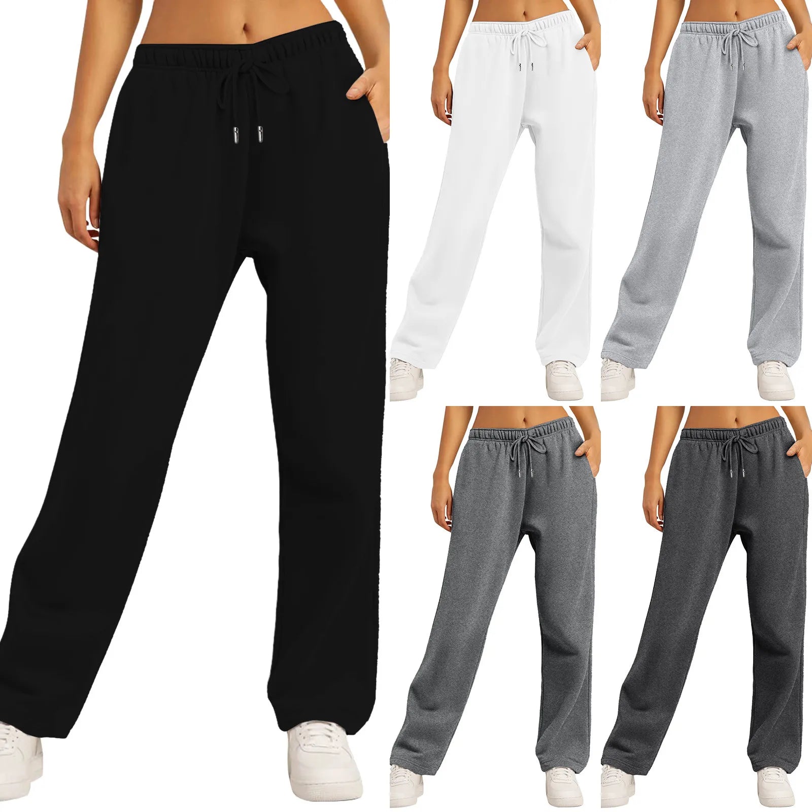 Women's Versatile High-Waisted Sweatpants