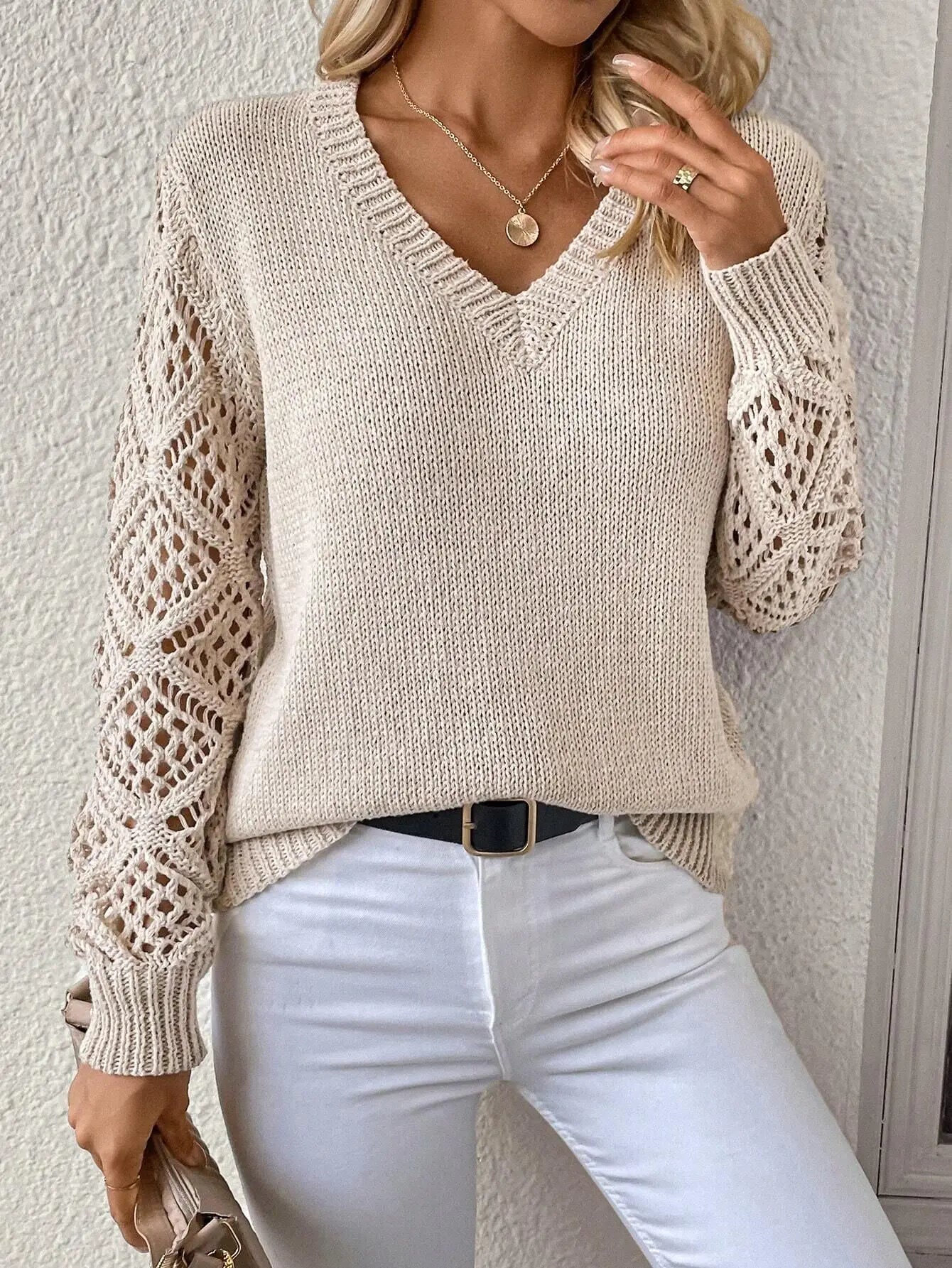 Women's elegant wook Sweater