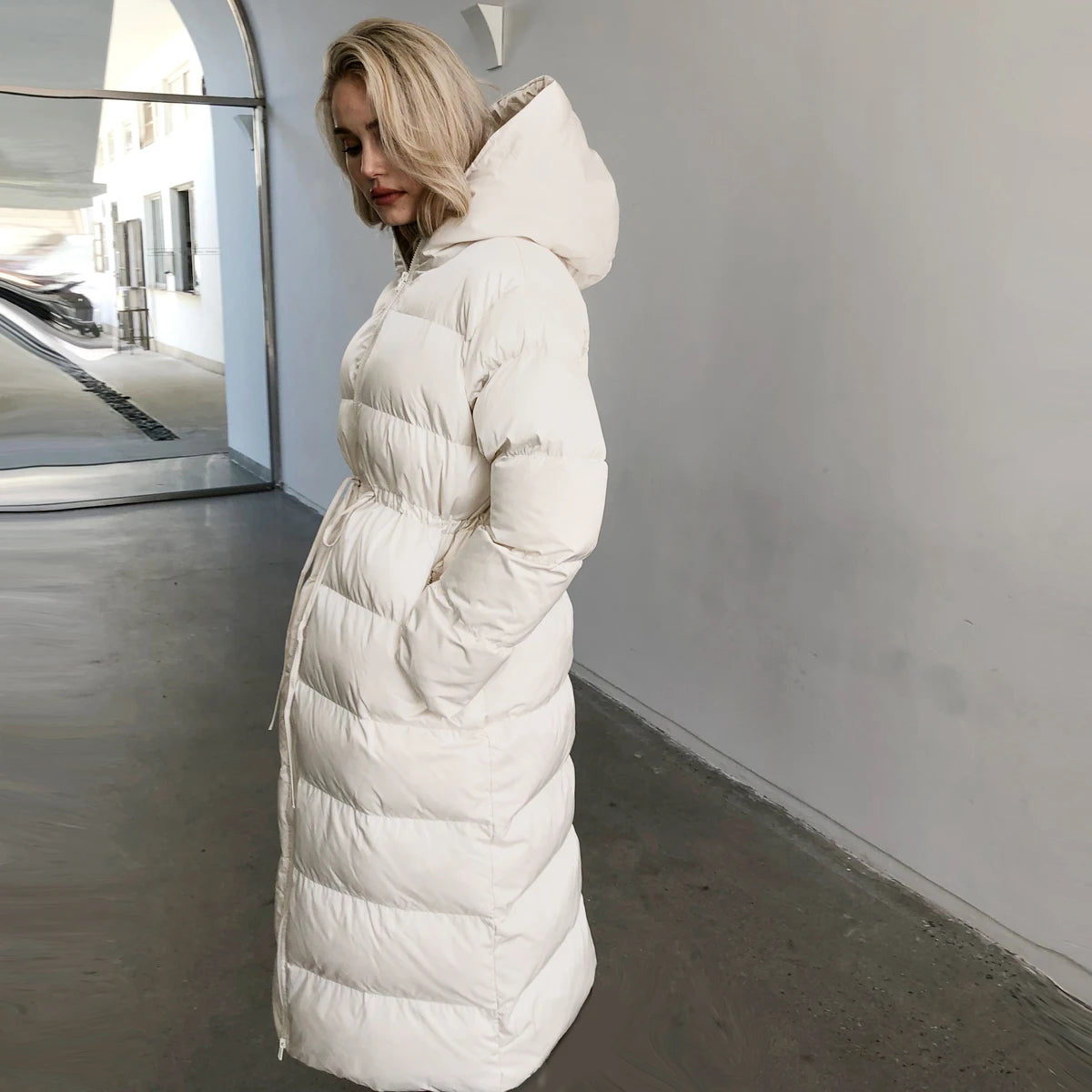 Women's Long women Wintercoat Waterproof