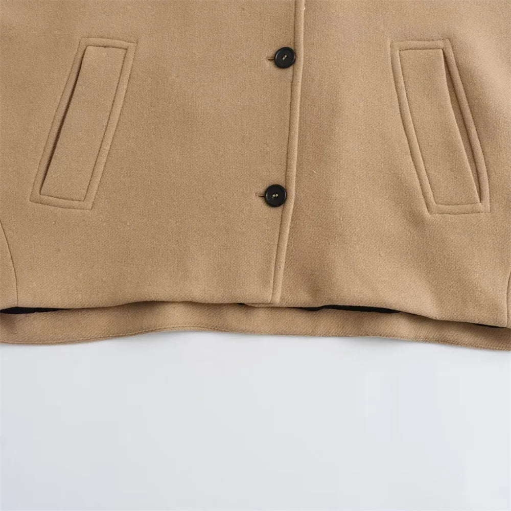 Women's Cozy Cashmere wool Winter coat