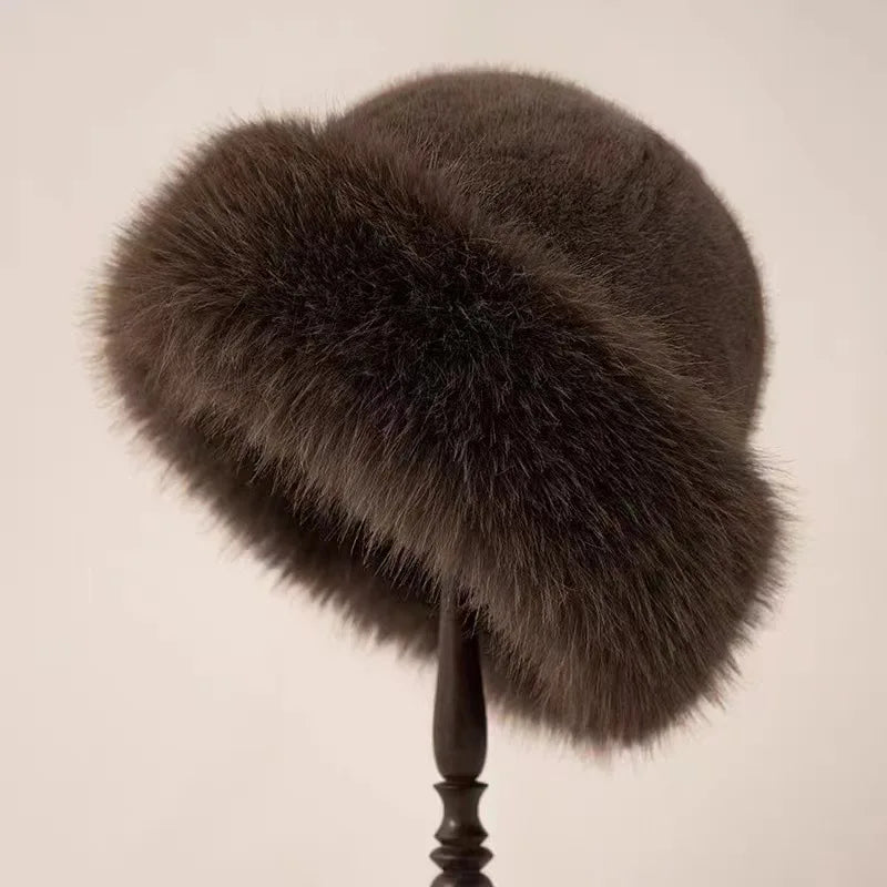 Women's Elegants Fur Beanie
