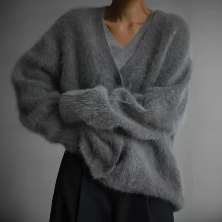 Women's Cozy Oversized cashmere cardigan