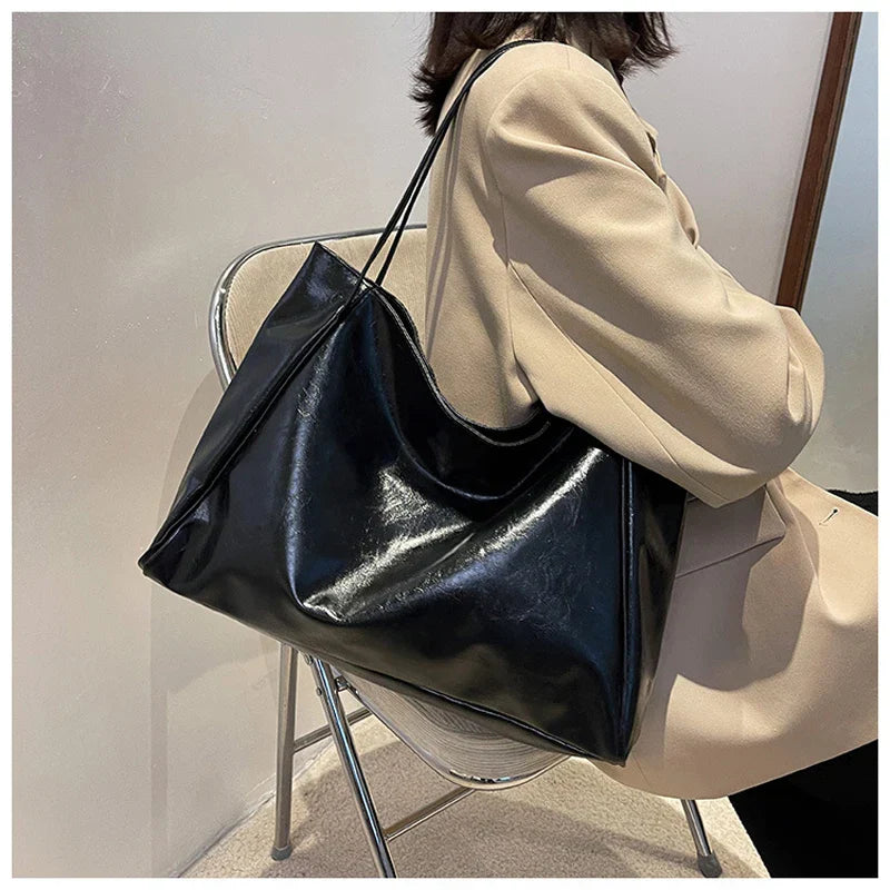 Women's Timeless Shopping leather bag