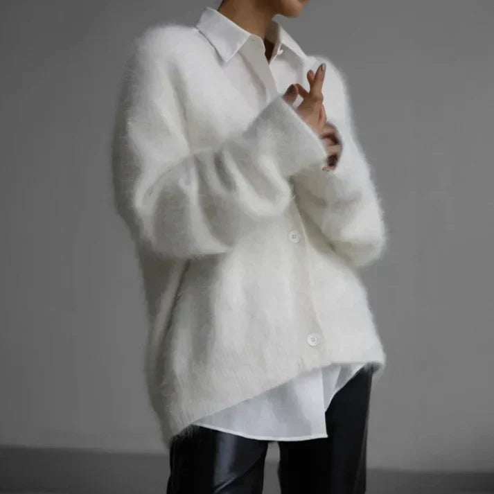 Women's Cozy Oversized cashmere cardigan