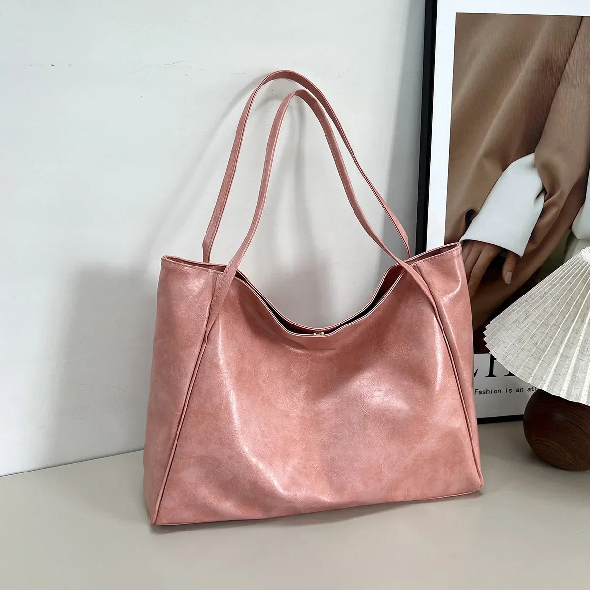 Women's Timeless Shopping leather bag