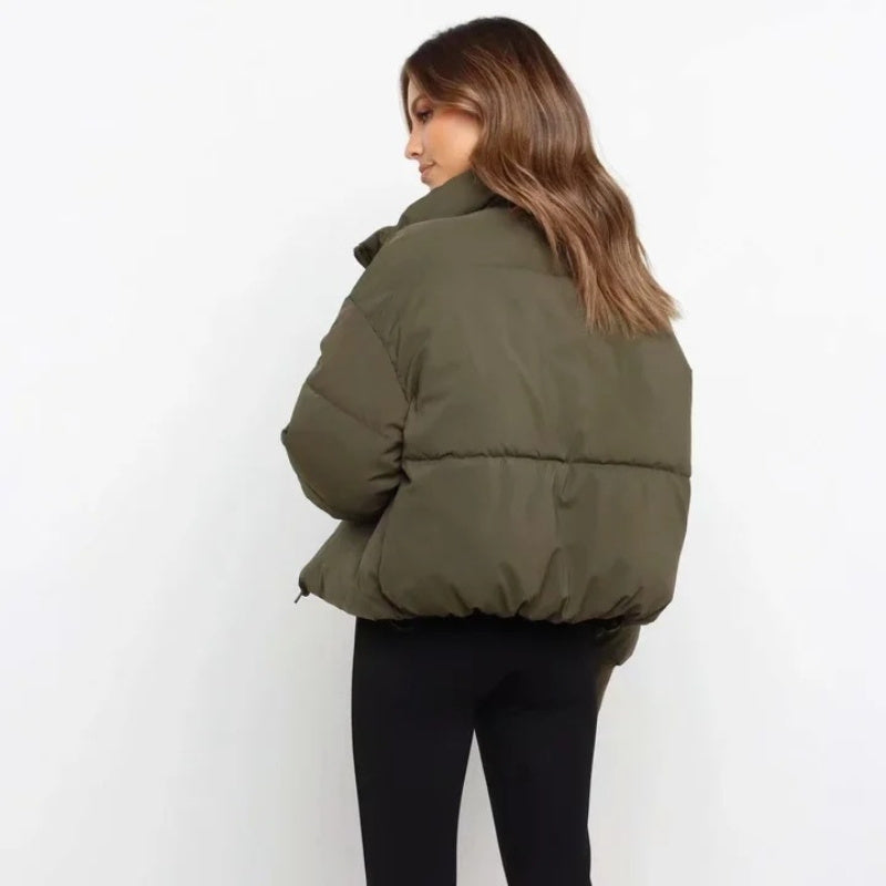 Women's Fleece Waterproof Pufferjacket