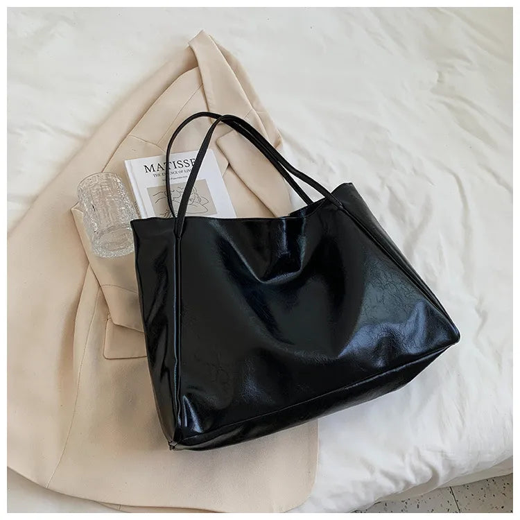 Women's Timeless Shopping leather bag