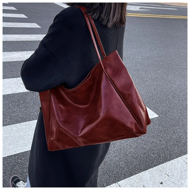 Women's Timeless Shopping leather bag