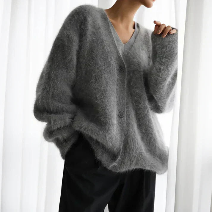 Women's Cozy Oversized cashmere cardigan