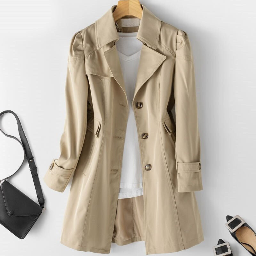Women's Retro Style Trench Coat