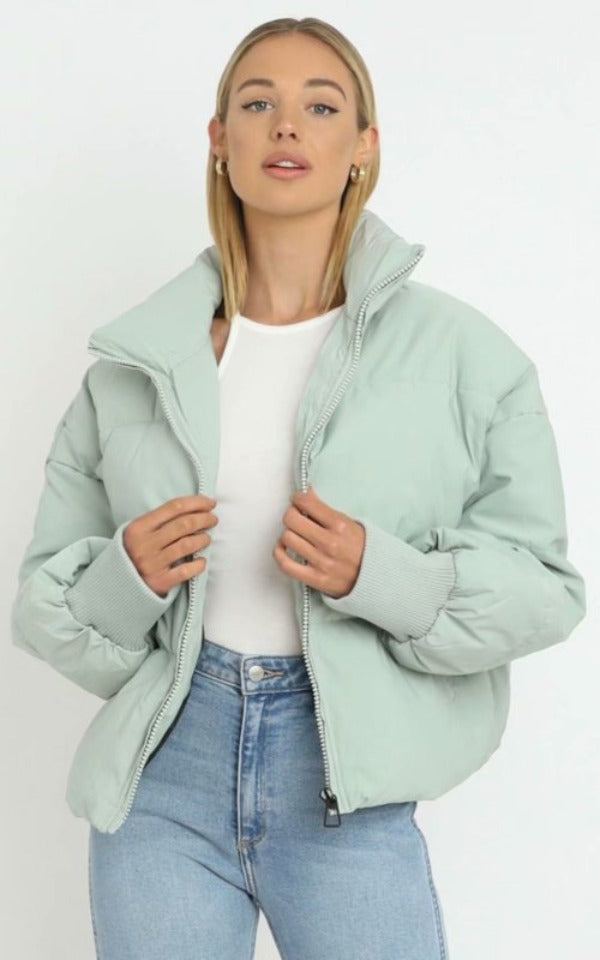 Women's Fleece Waterproof Pufferjacket