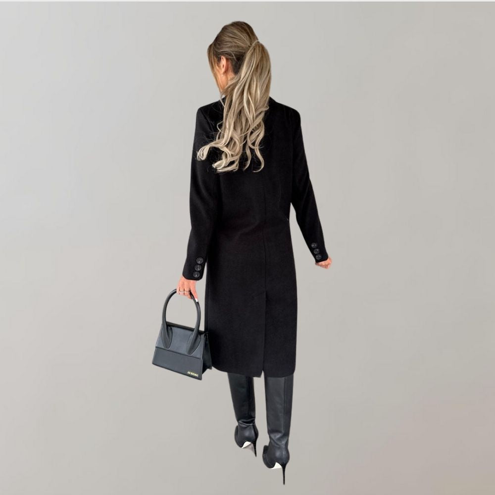 Women's Long winter Trenchcoat