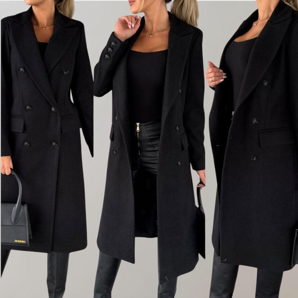 Women's Long winter Trenchcoat