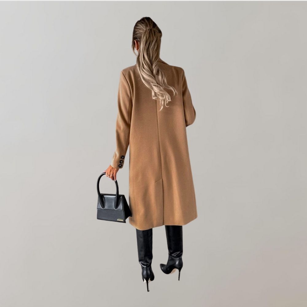 Women's Long winter Trenchcoat