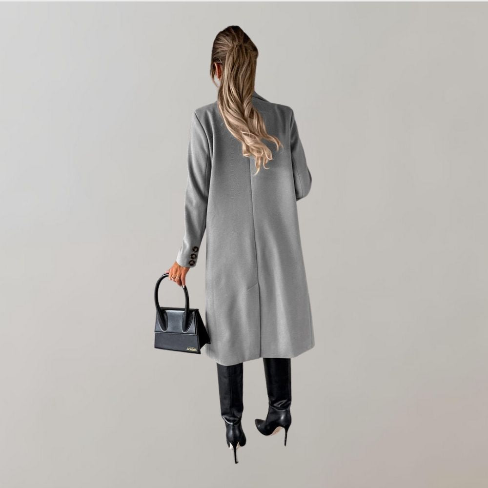 Women's Long winter Trenchcoat