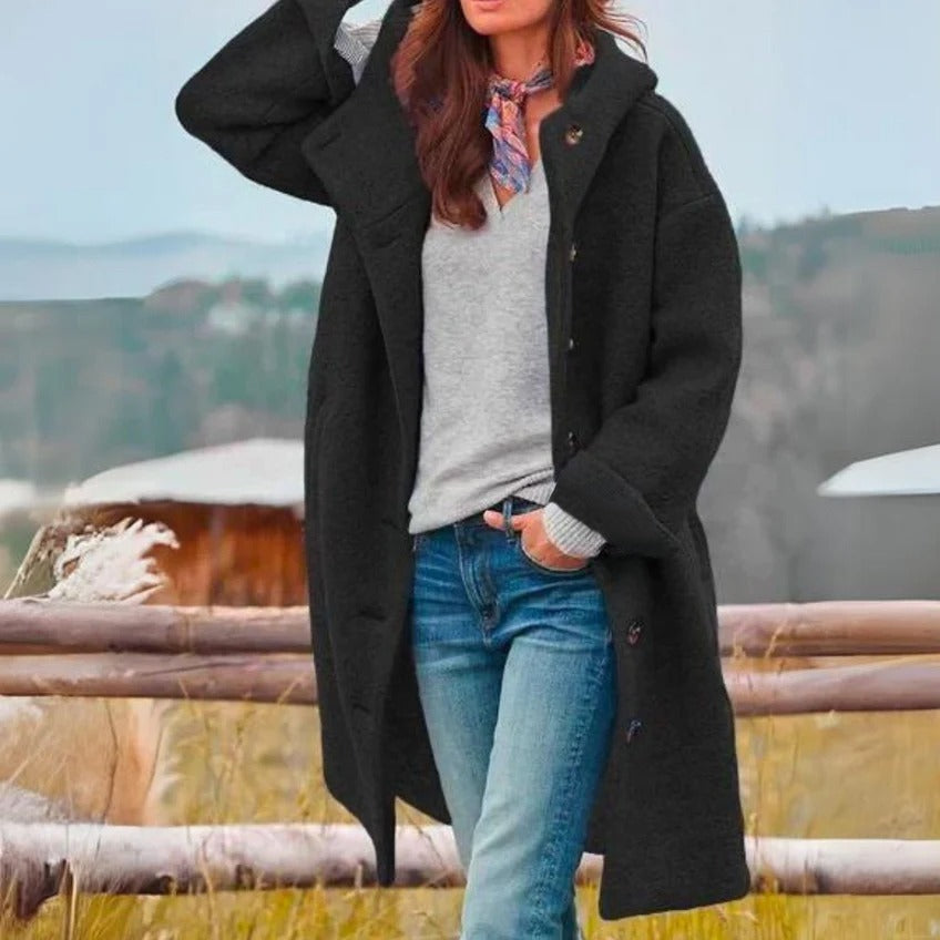 Women's Long Warm wool Winter Coat