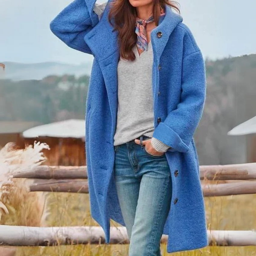 Women's Long Warm wool Winter Coat