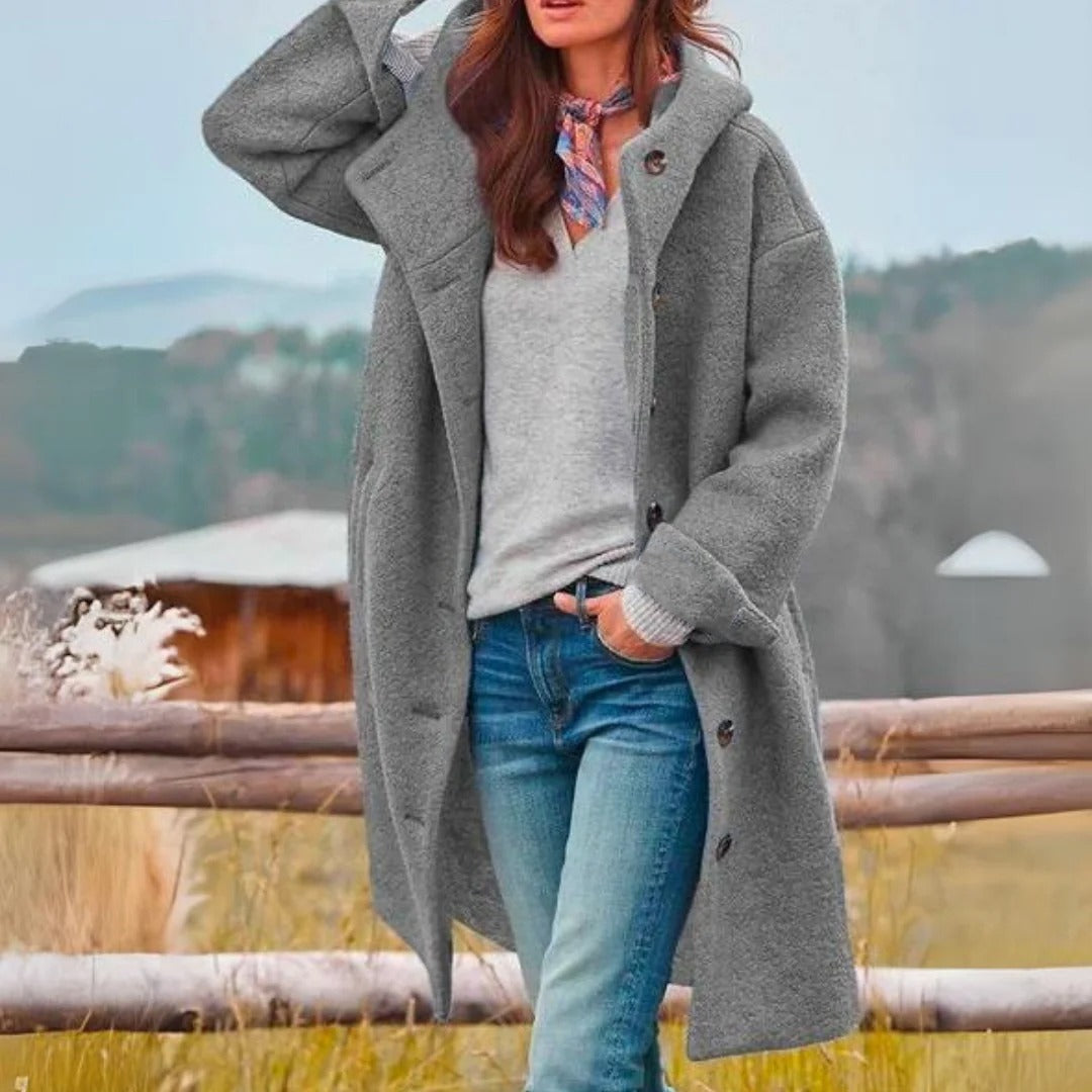 Women's Long Warm wool Winter Coat