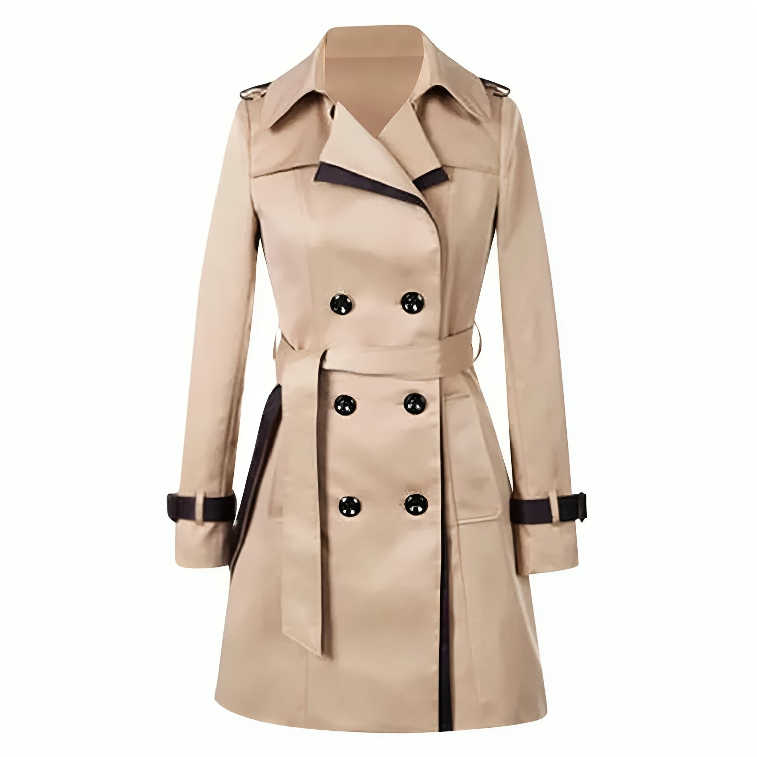 Women’s Long Waterproof Trenchcoat
