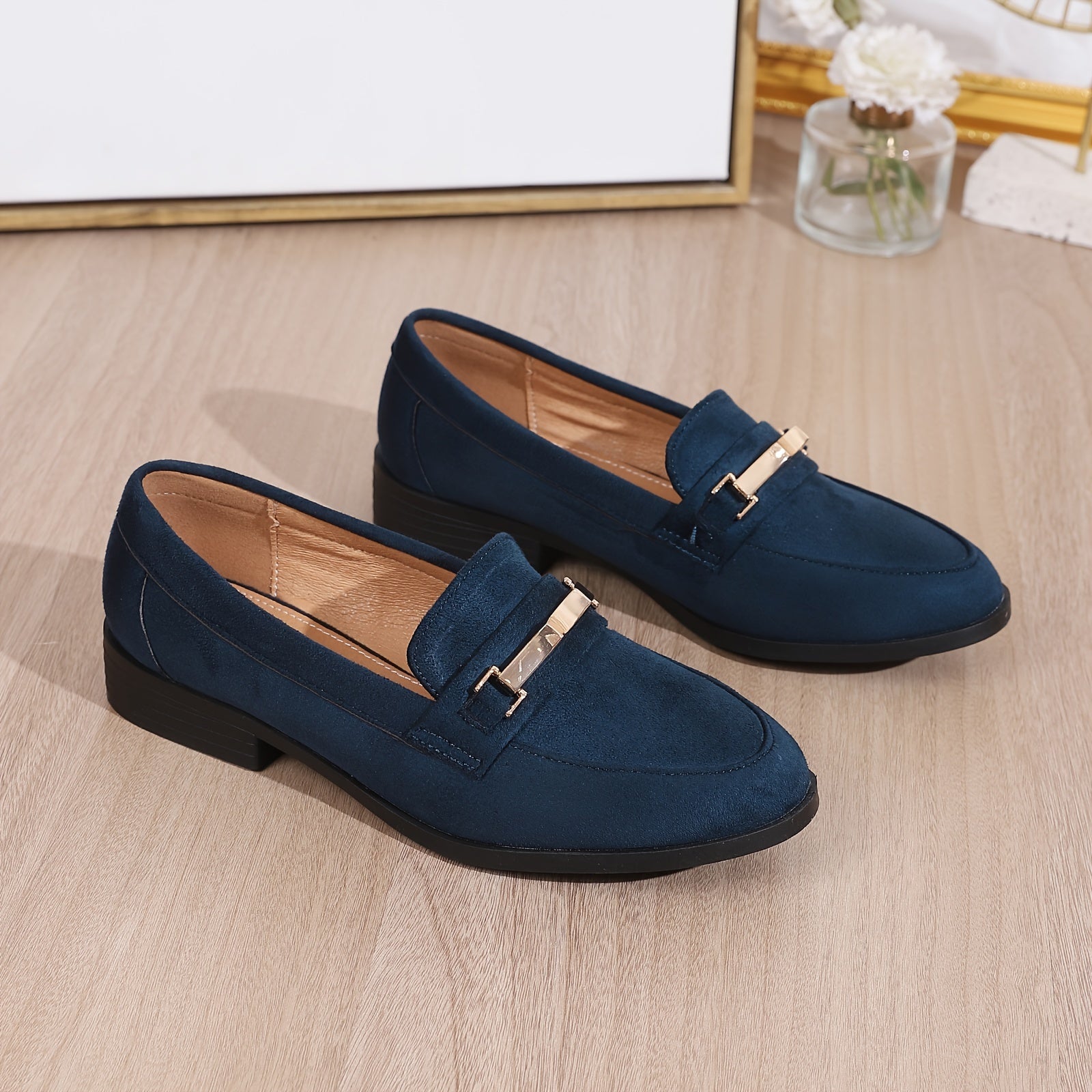 Women’s Suede Loafer Shoes