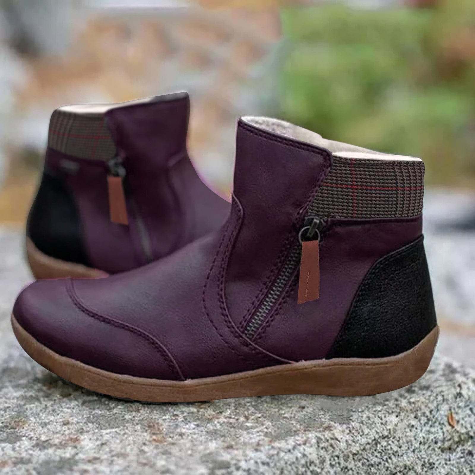 Women's Waterproof leather boots