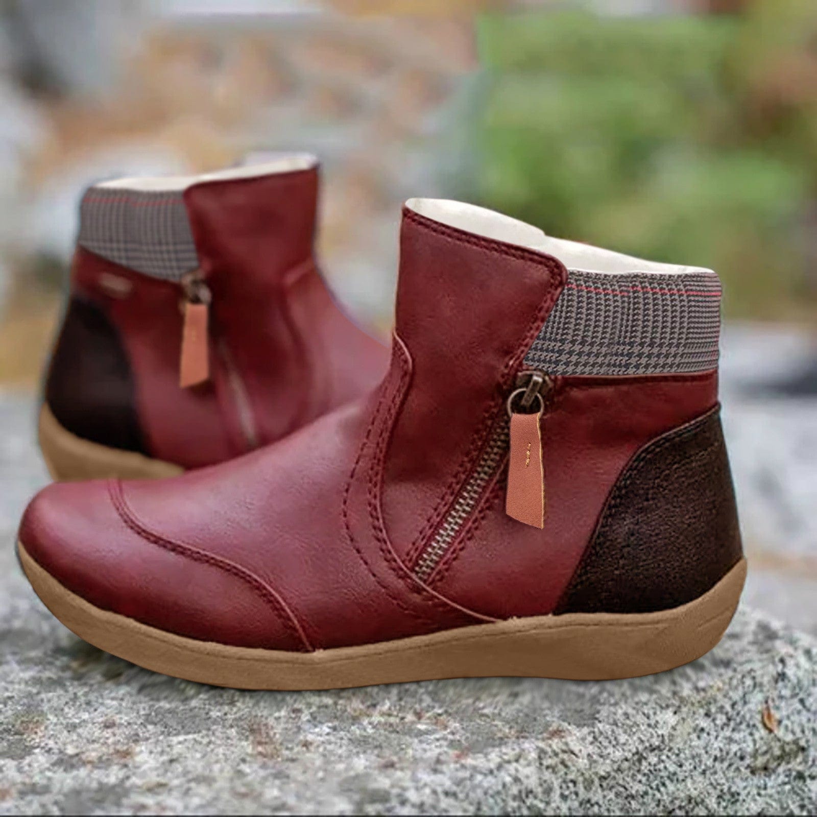 Women's Waterproof leather boots