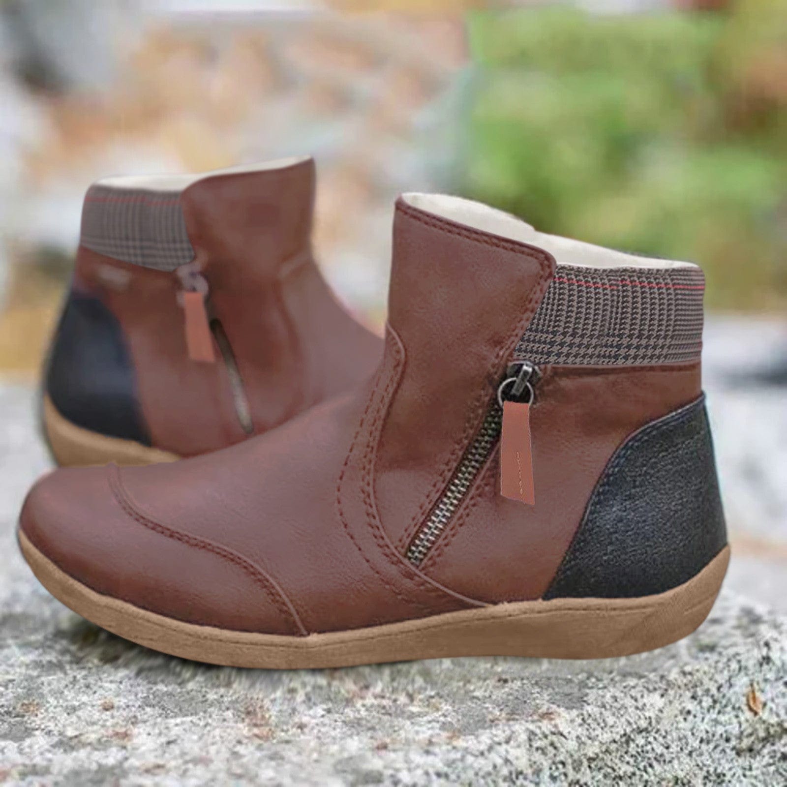 Women's Waterproof leather boots