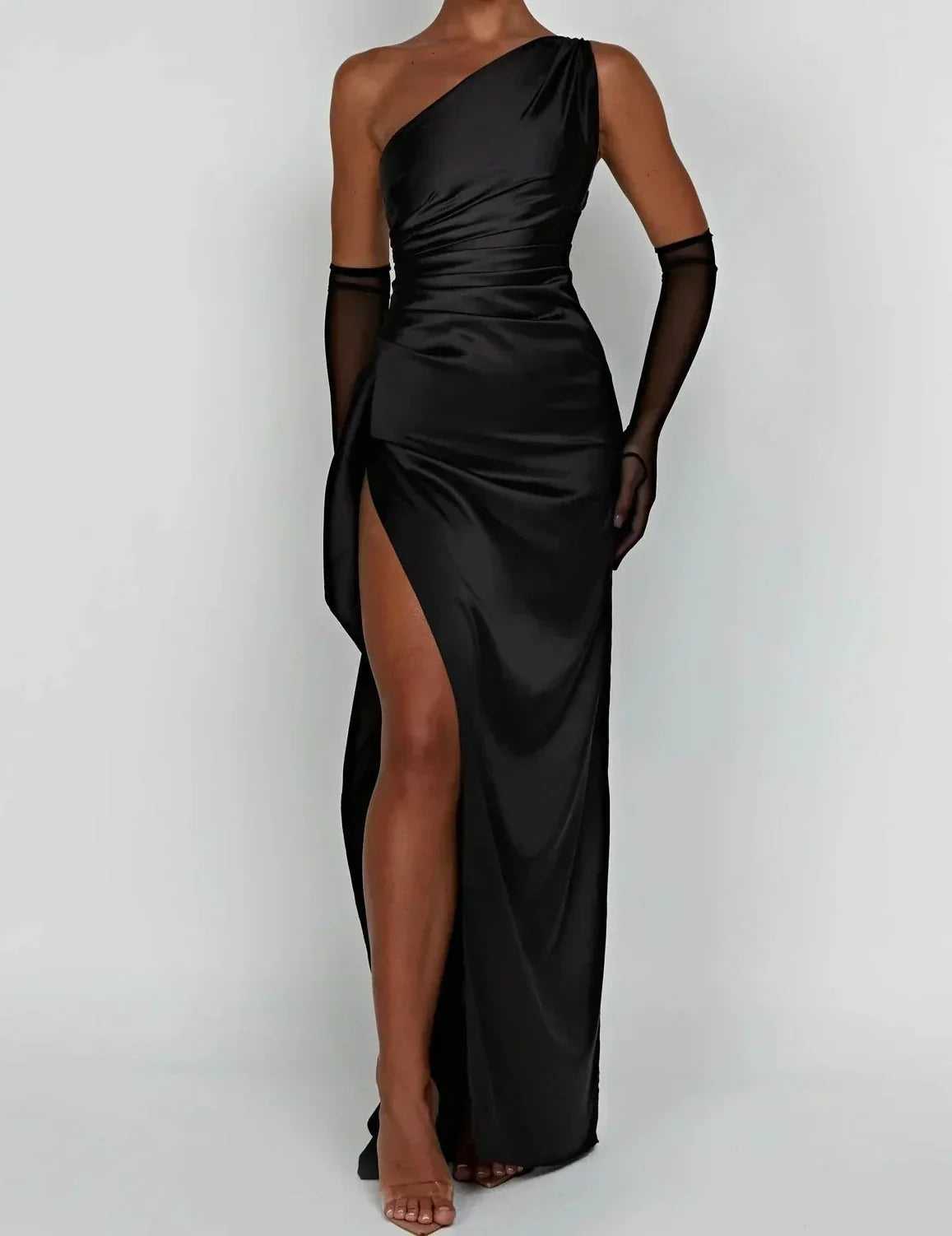 Women's One-Shoulder Elegant Maxi Dress