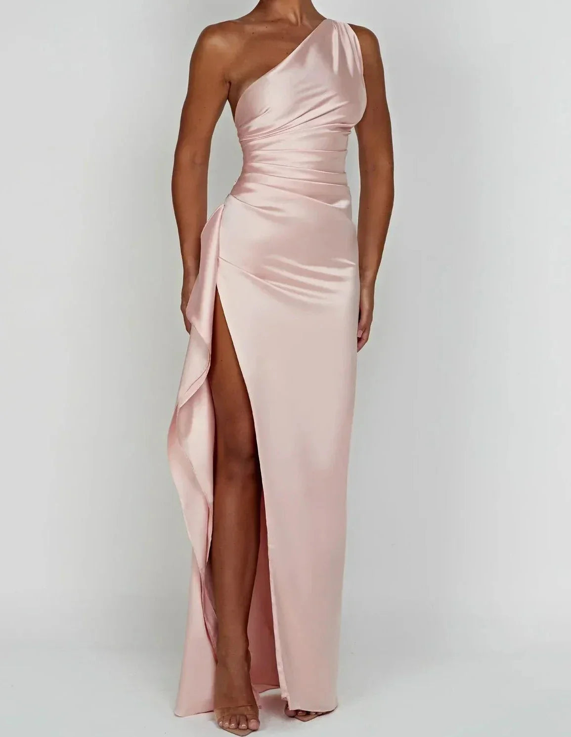 Women's One-Shoulder Elegant Maxi Dress