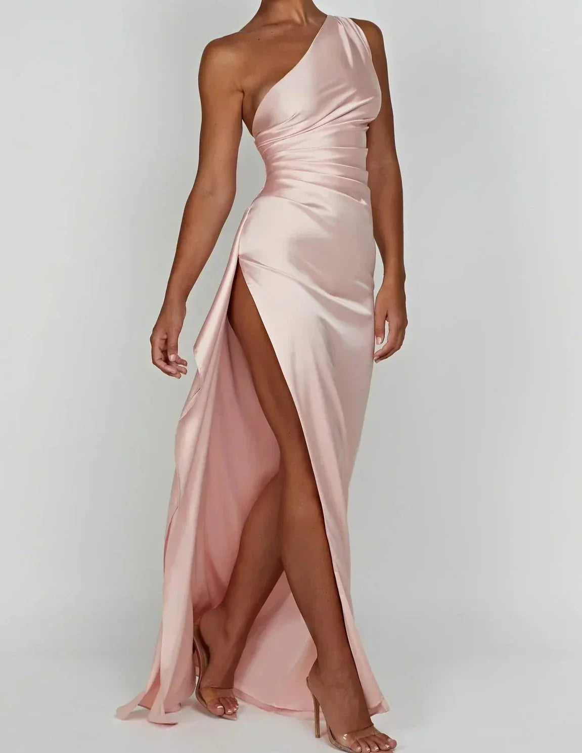 Women's One-Shoulder Elegant Maxi Dress