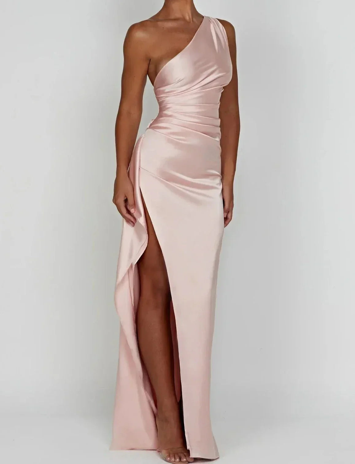 Women's One-Shoulder Elegant Maxi Dress