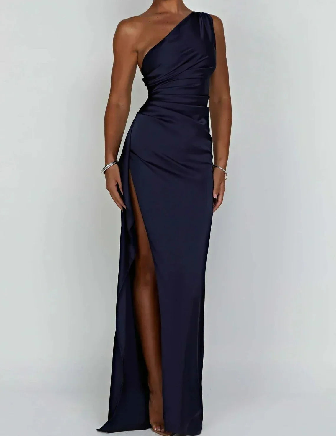 Women's One-Shoulder Elegant Maxi Dress