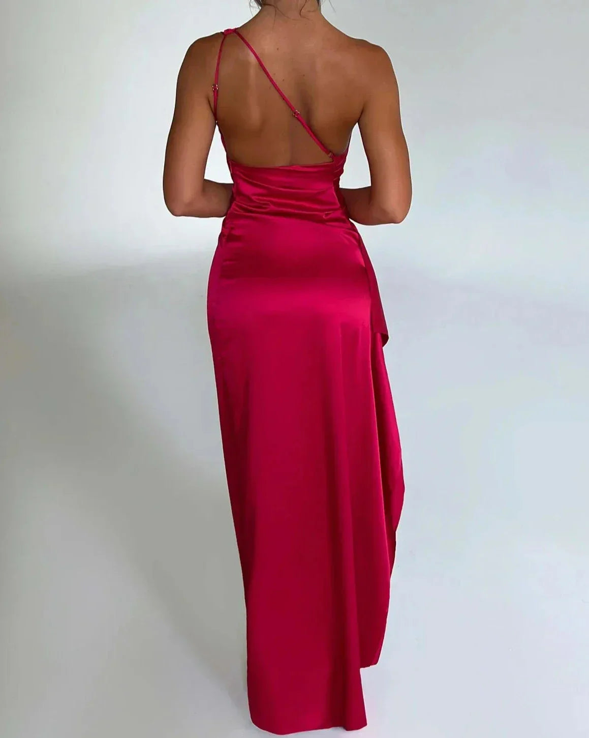Women's One-Shoulder Elegant Maxi Dress
